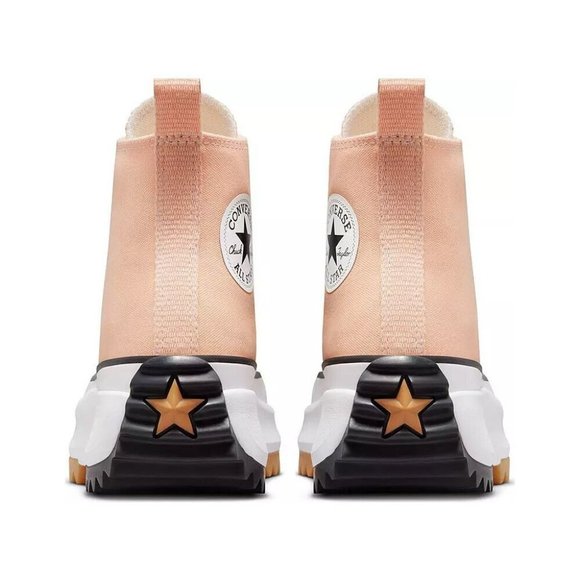 Converse Run Star Hike High Coral Women's -Sneakers Shoes Platform Peach A03549C - Picture 5 of 6